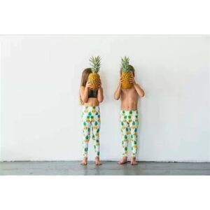 Flexi Lexi Fitness Kids Mini Pineapple Leggings/Yo